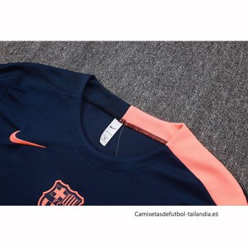 Camiseta de Entrenamiento Barcelona 2025-2026 Azul Rosa