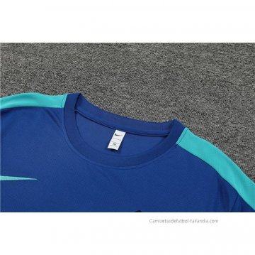 Camiseta de Entrenamiento Barcelona 2023-2024 Azul