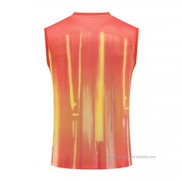 Camiseta de Entrenamiento Barcelona Sin Mangas 2023-2024 Naranja