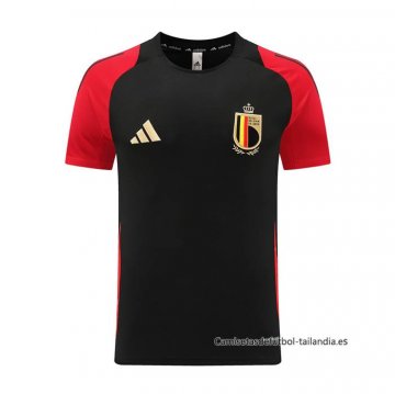 Camiseta de Entrenamiento Belgica 2024-2025 Negro Camiseta de Entrenamiento Belgica 2024-2025 Negro