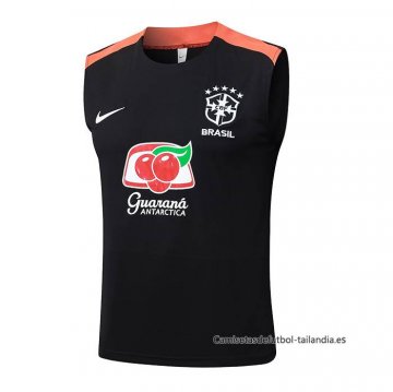 Camiseta de Entrenamiento Brasil Sin Mangas 2025-2026 Negro