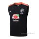 Camiseta de Entrenamiento Brasil Sin Mangas 2025-2026 Negro