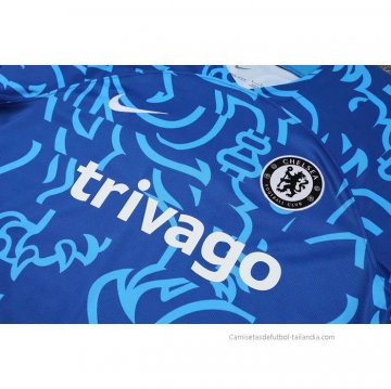 Camiseta de Entrenamiento Chelsea 2022-2023 Azul