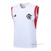 Camiseta de Entrenamiento Flamengo Sin Mangas 2023-2024 Blanco