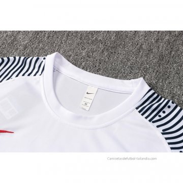 Camiseta de Entrenamiento Francia 2021-2022 Blanco