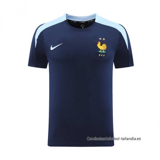 Camiseta de Entrenamiento Francia 2024-2025 Azul - Haga un click en la imagen para cerrar