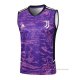 Camiseta de Entrenamiento Juventus Sin Mangas 2023-2024 Purpura