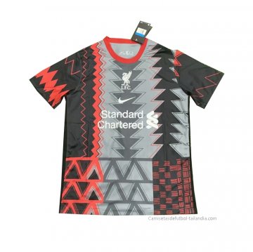 Camiseta de Entrenamiento Liverpool 2021 Gris Camiseta de Entrenamiento Liverpool 2021 Gris