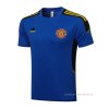 Camiseta de Entrenamiento Manchester United 2021-2022 Azul Camiseta de Entrenamiento Manchester United 2021-2022 Azul