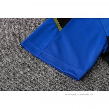 Camiseta de Entrenamiento Manchester United 2021-2022 Azul