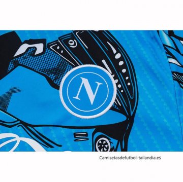 Camiseta de Entrenamiento Napoli 2025-2026 Azul