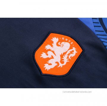 Camiseta de Entrenamiento Paises Bajos 2022-2023 Azul