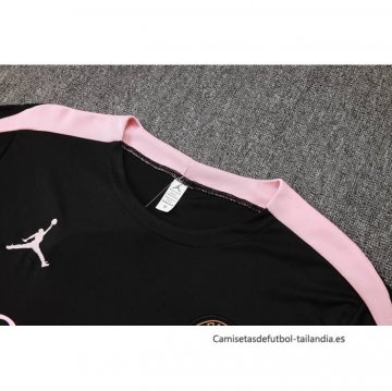Camiseta de Entrenamiento Paris Saint-Germain Jordan 2024-2025 Negro