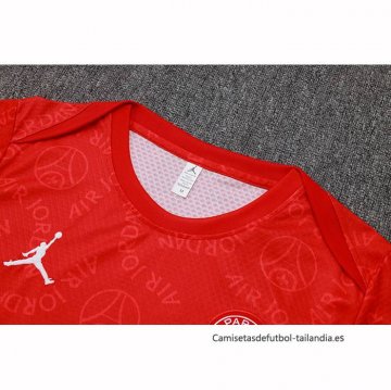 Camiseta de Entrenamiento Paris Saint-Germain Jordan 2024-2025 Rojo