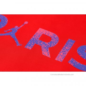 Camiseta de Entrenamiento Paris Saint-Germain Jordan 2021-2022 Rojo