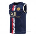 Camiseta de Entrenamiento Paris Saint-Germain Sin Mangas 2022-2023 Azul