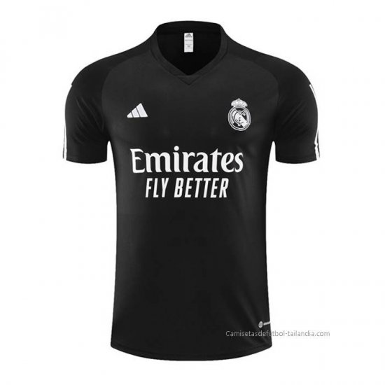 Camiseta de Entrenamiento Real Madrid 2023-2024 Negro - Haga un click en la imagen para cerrar