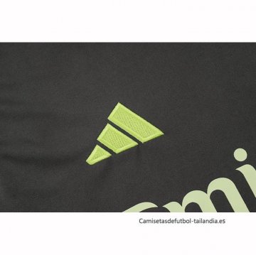 Camiseta de Entrenamiento Real Madrid Sin Mangas 2025-2026 Gris Verde