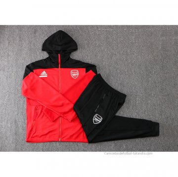 Chandal con Capucha del Arsenal 2021-2022 Rojo