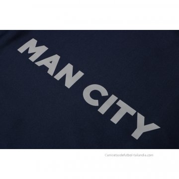 Chandal con Capucha del Manchester City 2021-2022 Azul