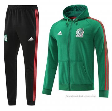 Chandal con Capucha del Mexico 2022-2023 Verde