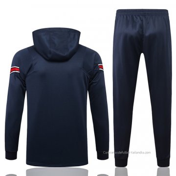 Chandal con Capucha del Paris Saint-Germain 2021-2022 Azul