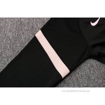 Chandal con Capucha del Paris Saint-Germain 2021-2022 Negro
