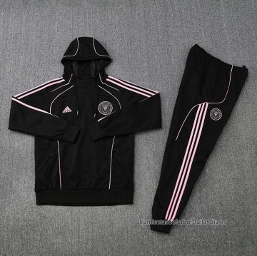 Chandal con Capucha del Paris Saint-Germain 2025 Negro