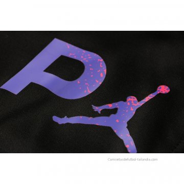 Chandal con Capucha del Paris Saint-Germain 2021-2022 Negro