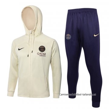 Chandal con Capucha del Paris Saint-Germain 2023-2024 Chandal con Capucha del Paris Saint-Germain 2023-2024