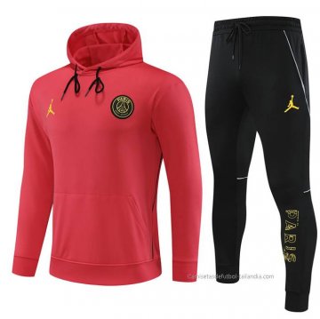 Chandal con Capucha del Paris Saint-Germain Jordan Nino 2023 Rojo Chandal con Capucha del Paris Saint-Germain Jordan Nino 2023 Rojo