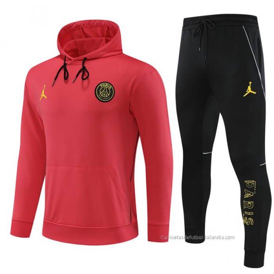 Chandal con Capucha del Paris Saint-Germain Jordan Nino 2023 Rojo - Haga un click en la imagen para cerrar