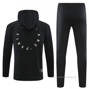 Chandal con Capucha del Paris Saint-Germain Nino 2023 Negro