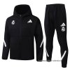 Chandal con Capucha del Real Madrid 2025-2026 Negro