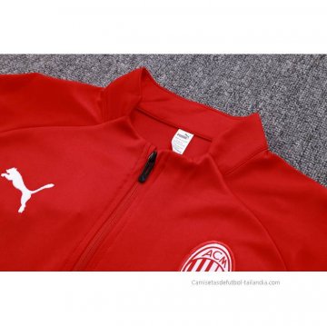 Chandal de Chaqueta del AC Milan 2023-2024 Rojo