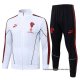 Chandal de Chaqueta del AC Milan Nino 2025-2026 Blanco