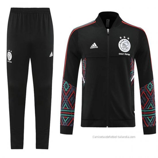 Chandal de Chaqueta del Ajax 2022-2023 Negro - Haga un click en la imagen para cerrar