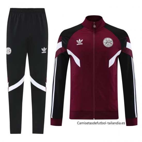 Chandal de Chaqueta del Ajax 2024-2025 Rojo - Haga un click en la imagen para cerrar