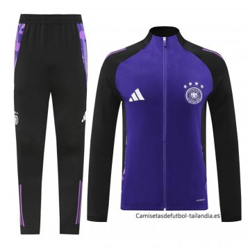 Chandal de Chaqueta del Alemania 2024-2025 Purpura Chandal de Chaqueta del Alemania 2024-2025 Purpura