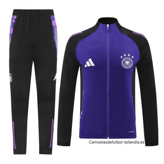 Chandal de Chaqueta del Alemania 2024-2025 Purpura - Haga un click en la imagen para cerrar