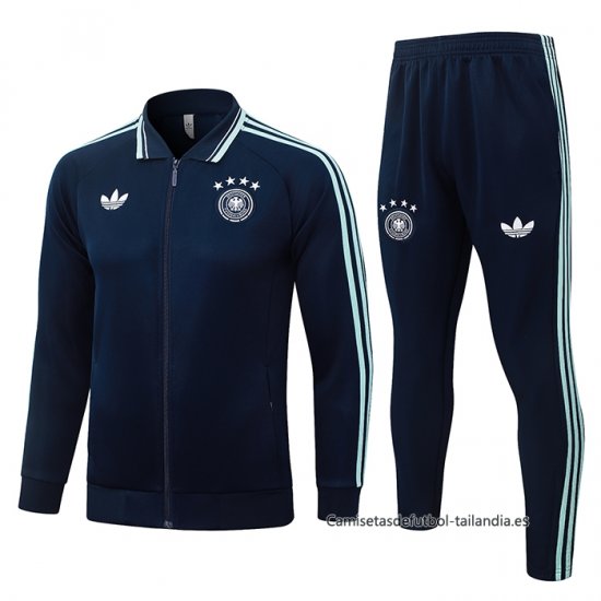 Chandal de Chaqueta del Alemania 2026-2027 Azul - Haga un click en la imagen para cerrar