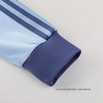 Chandal de Chaqueta del Argentina Nino 2024-2025 Azul Claro