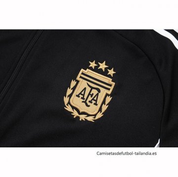 Chandal de Chaqueta del Argentina Nino 2025-2026 Negro