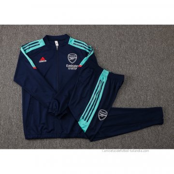 Chandal de Chaqueta del Arsenal 2021-2022 Azul
