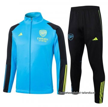 Chandal de Chaqueta del Arsenal 2023-2024 Azul Chandal de Chaqueta del Arsenal 2023-2024 Azul