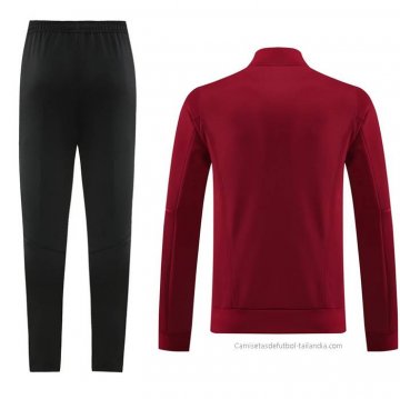 Chandal de Chaqueta del Arsenal 2023-2024 Rojo Oscuro