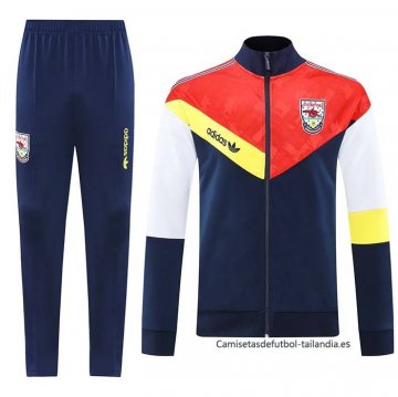 Chandal de Chaqueta del Arsenal 2025-2026 Azul Rojo Chandal de Chaqueta del Arsenal 2025-2026 Azul Rojo