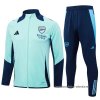Chandal de Chaqueta del Arsenal Nino 2024-2025 Verde Chandal de Chaqueta del Arsenal Nino 2024-2025 Verde