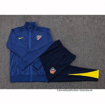 Chandal de Chaqueta del Atletico Madrid Nino 2025-2026 Azul