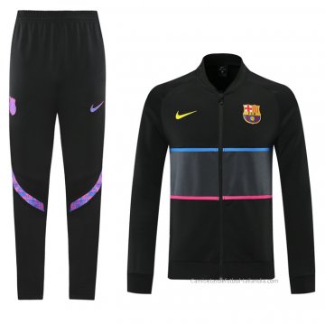 Chandal de Chaqueta del Barcelona 2021-2022 Negro Chandal de Chaqueta del Barcelona 2021-2022 Negro